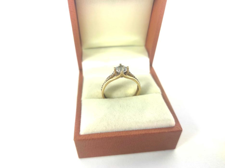 Urokliwy ZŁOTY PIERSCIONEK PR.333 Loombard Lubawa Lombard