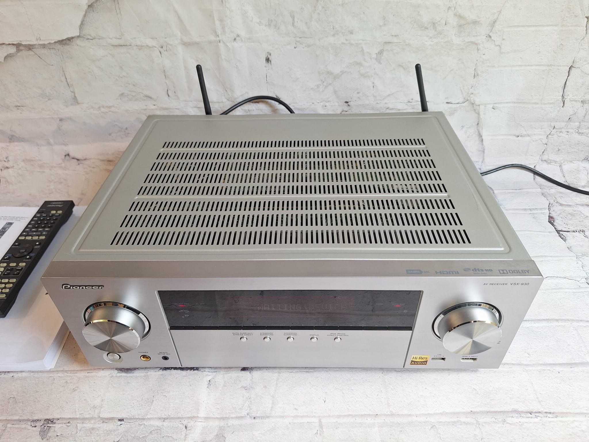 7.2 Pioneer VSX-930 Wifi BT 4k/60p Hi res Atmos  Spotify DSD