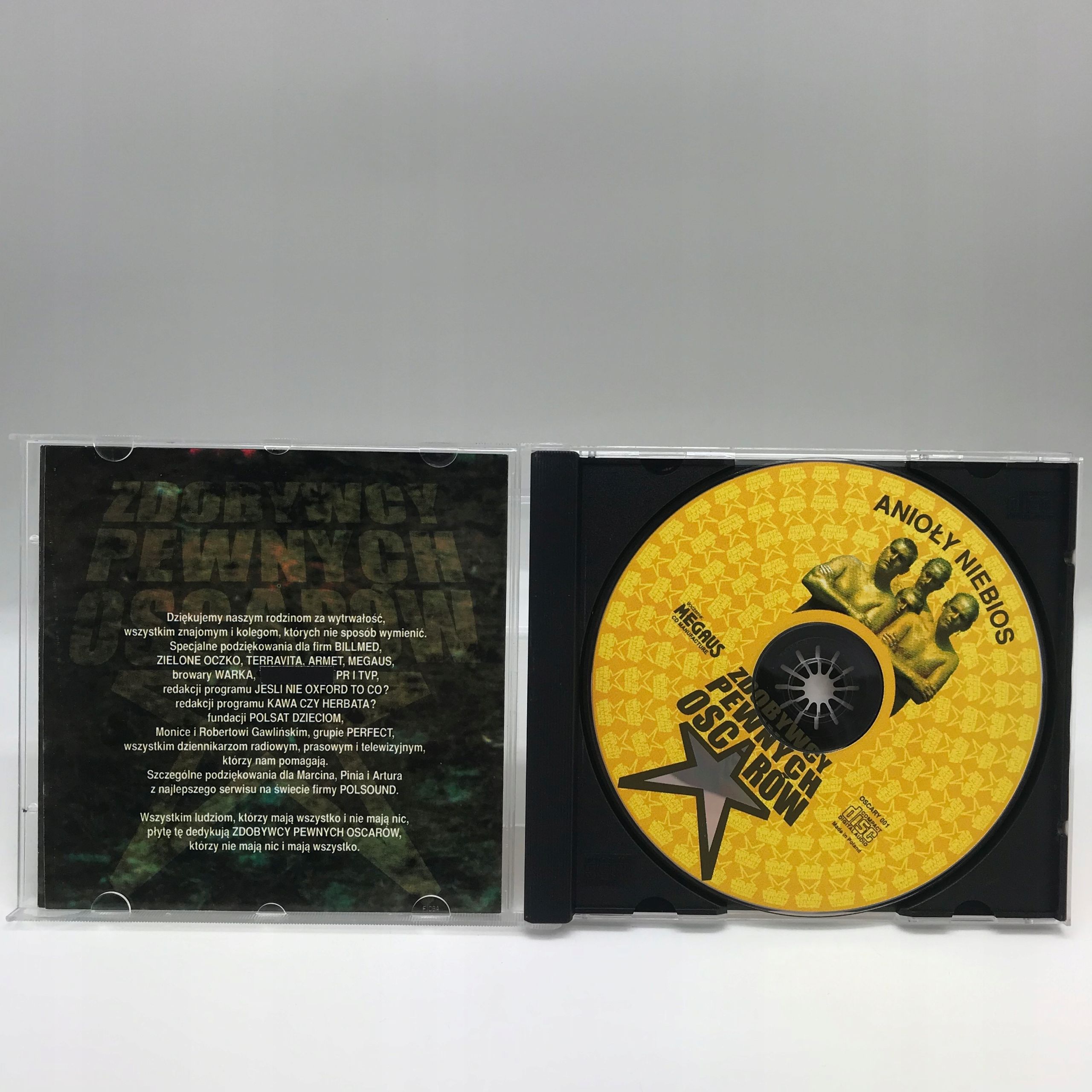 cd - zdobywcy pewnych oskarów - anioły niebios