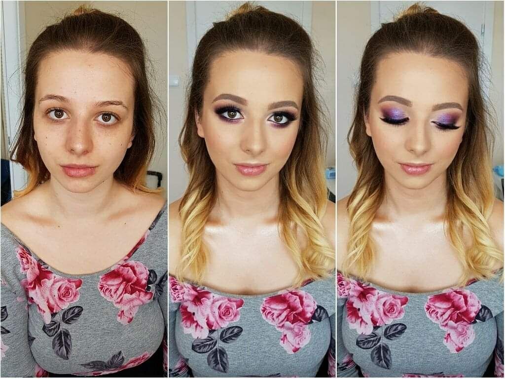 Makijaż z dojazdem make-up mobilnie