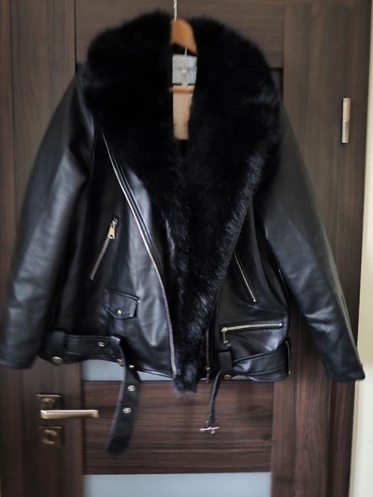 Ramoneska z futrem r xl/xxl nowa