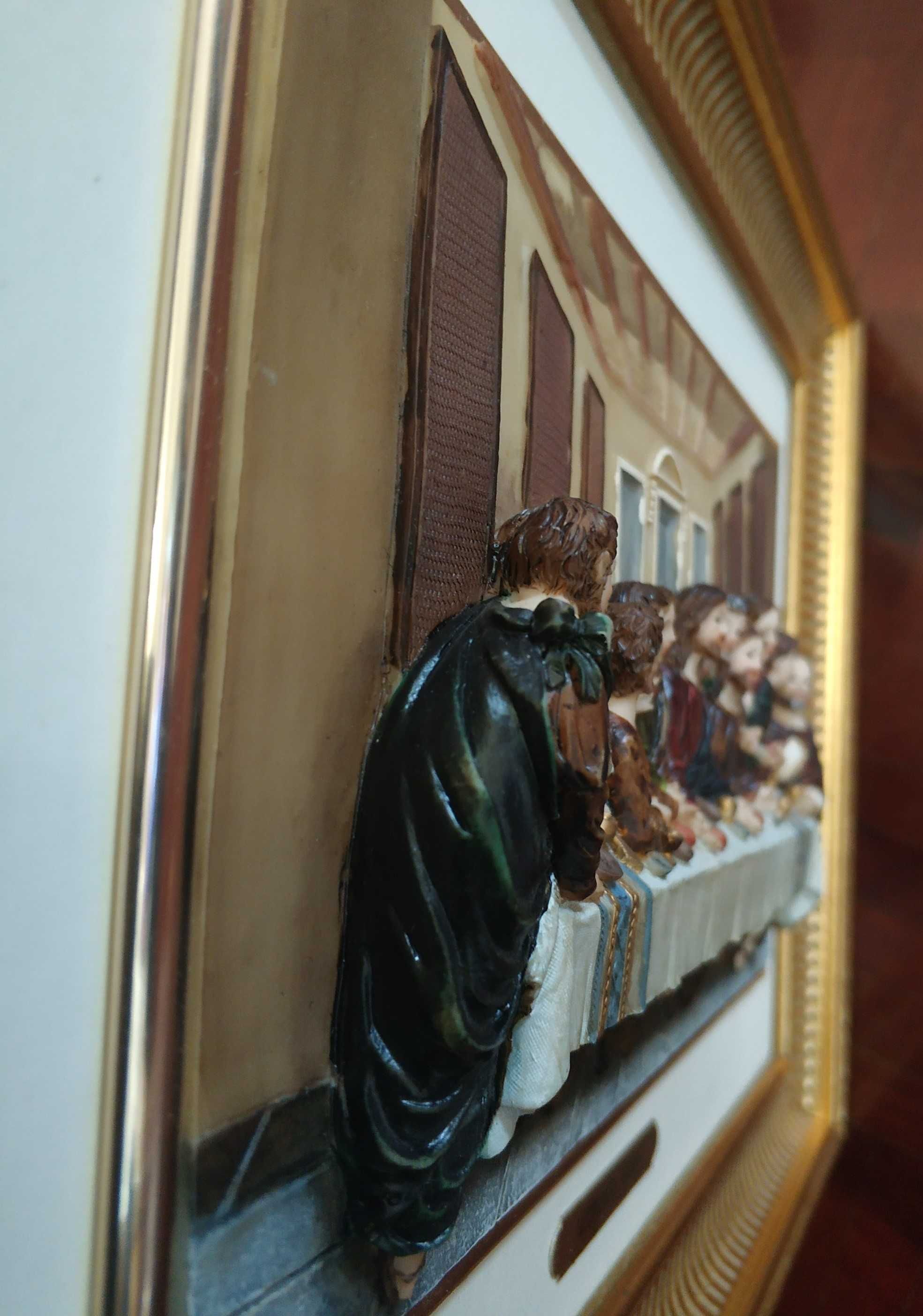 Quadro "Última Ceia de Cristo" em Marfinite
