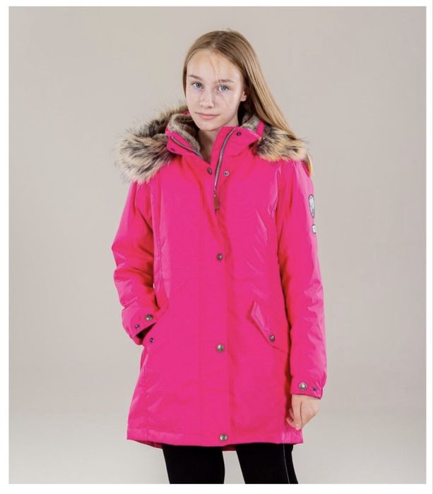 Зимова куртка парка для дівчинки