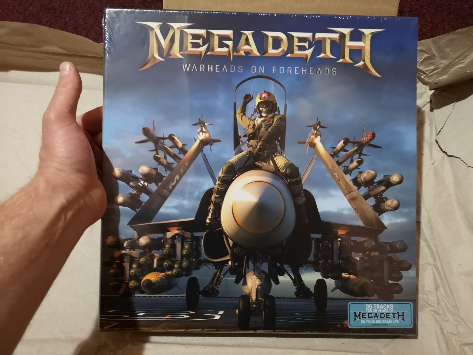 Megadeth ‎– Warheads On Foreheads Винил пластинка