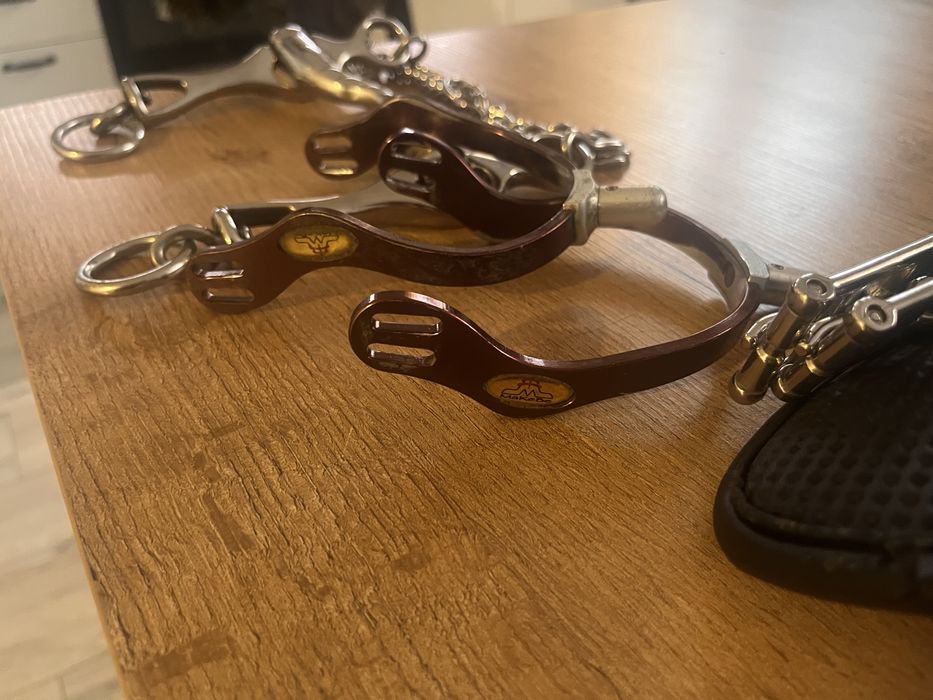 Ostrogi Makebe ergo wave damskie braz z wymienna koncowka