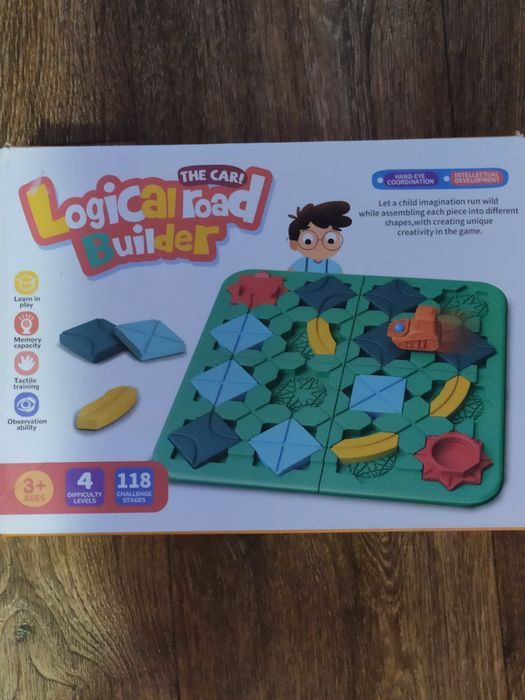 Настільна логічна гра Будівельник доріг