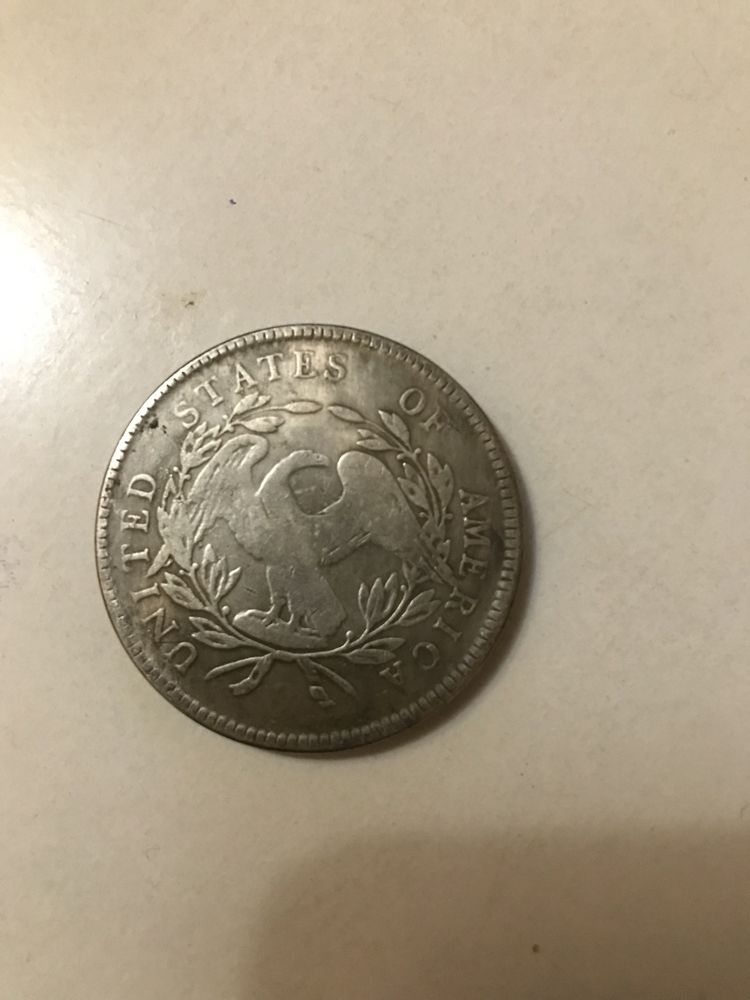 Древняя монета США 1795 год старовинна монета