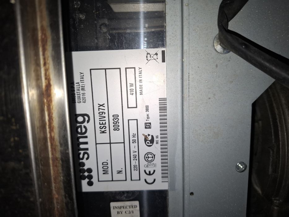 Vendo exaustor Smeg KSEIV97X com placa eletrónica avariada