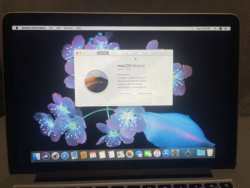 Macbook pro 13 2013