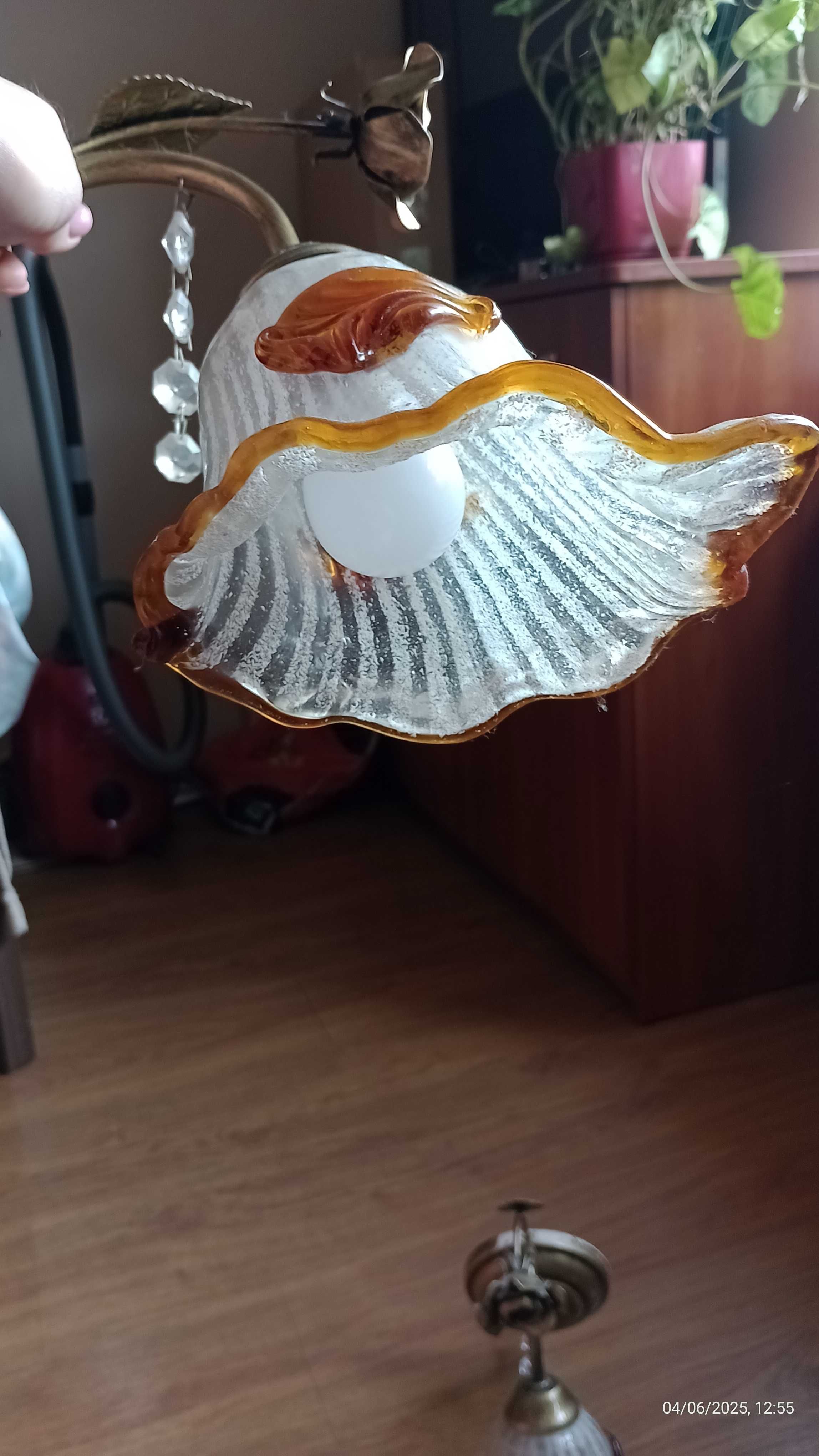 Zestaw żyrandol + kinkiety