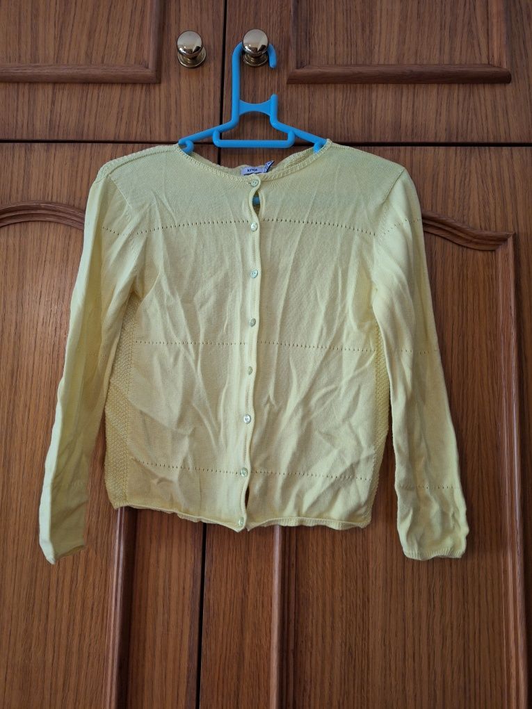 Casaco Amarelo Knot T: 8 anos 128cm