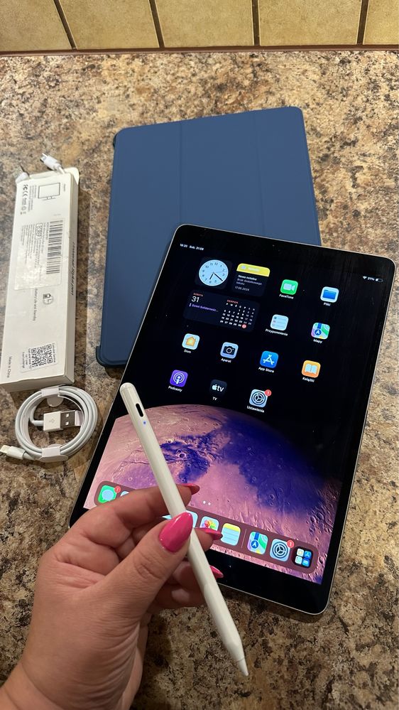 Tablet iPad Apple Retina 10” + NOWY RYSIK - Touch ID - PROCREATE