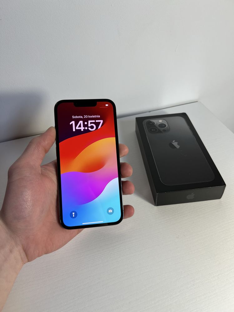 APPLE IPHONE 13 PRO 128 GB | Idealny stan, 95% Baterii