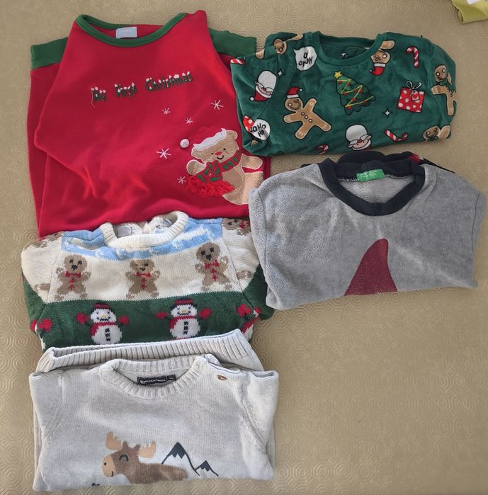 Lote de Roupa natal menino 18 a 24 meses