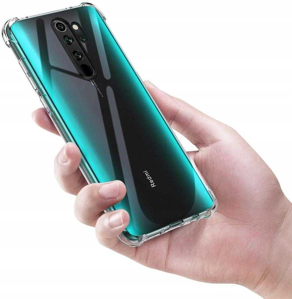 Etui Anti-Shock do Xiaomi Redmi Note 8 Pro + Szkło Hartowane