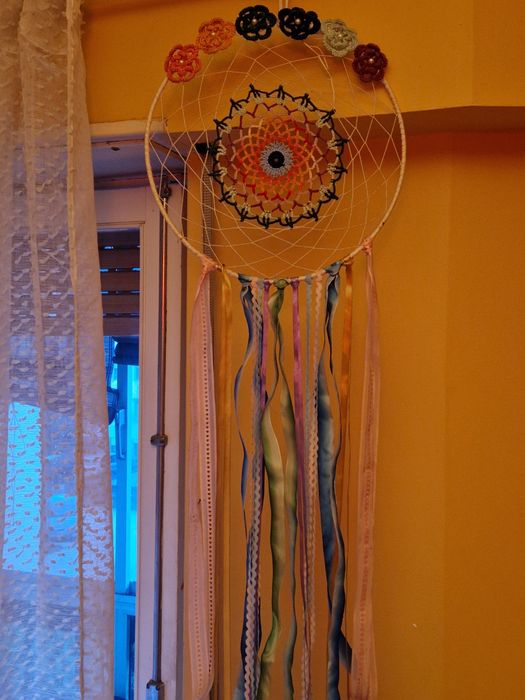 Caça sonhos grande e em muito bom estado