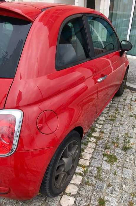 FIAT 500 1.2 lounge-137.000km-2009-venda por NECESSITAR DE CARRO MAIOR