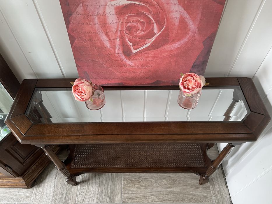 Konsolka dębowa- Meble Holenderskie