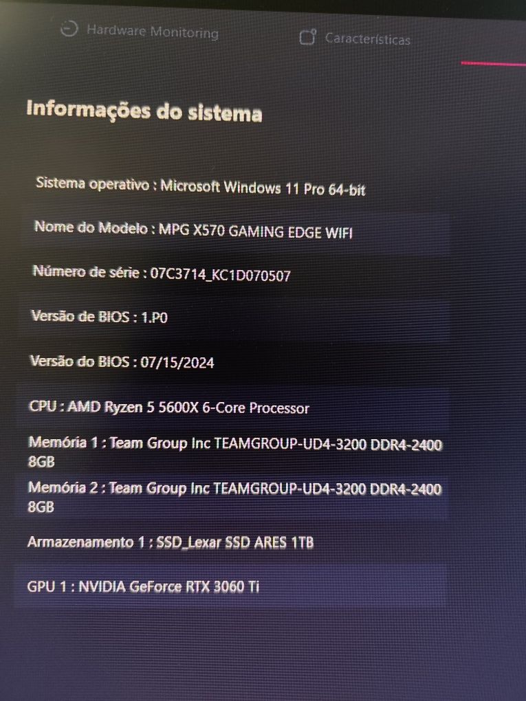 Desktop gaming como novo