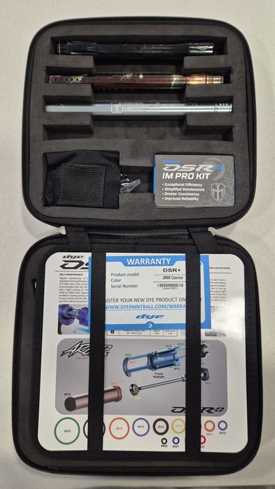 Marcador Paintball Dye Dsr+ e Loader Spire III