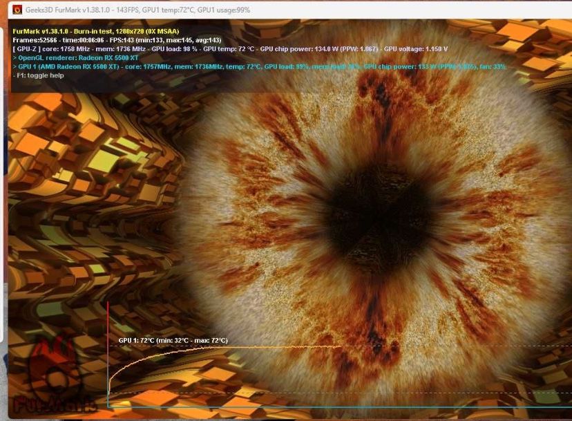 AMD Radeon™ RX 5500 XT 8 ГБ
