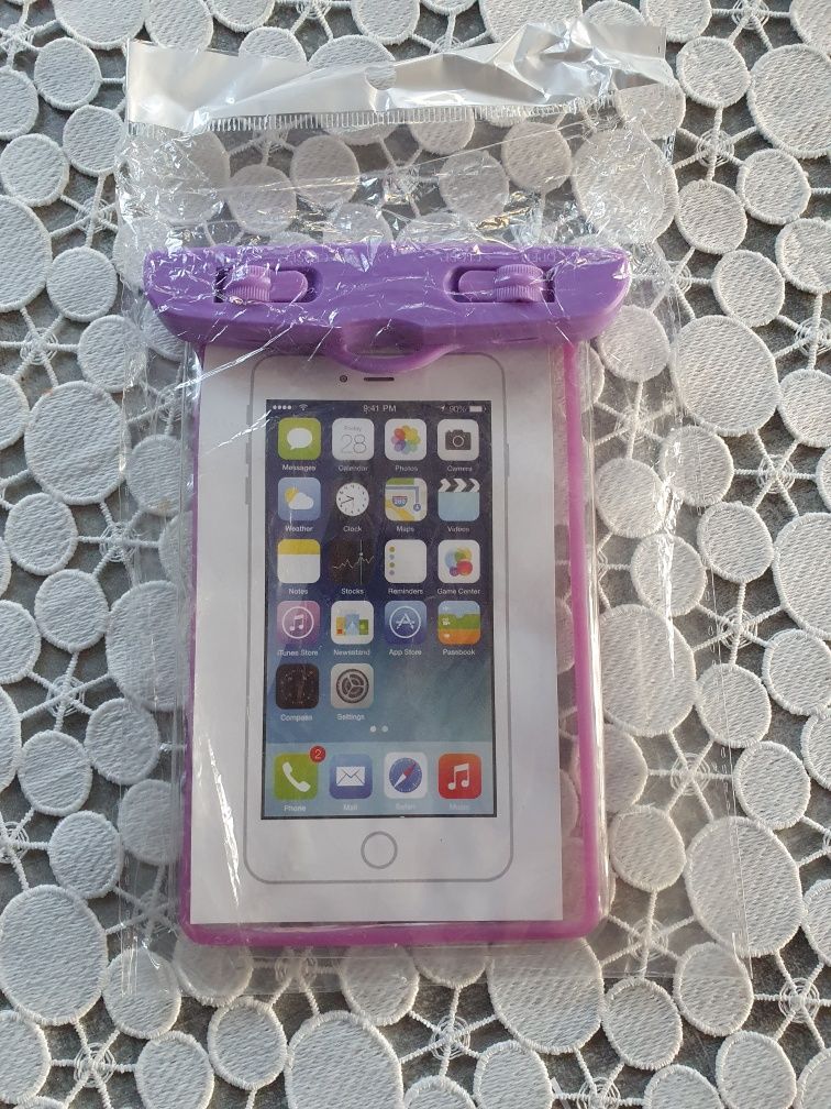 Uniwersalne wodoszczelne etui futerał na telefon plaża kajaki woda
