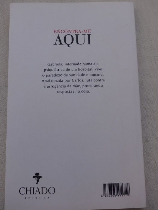 Livro "Encontra-me aqui"