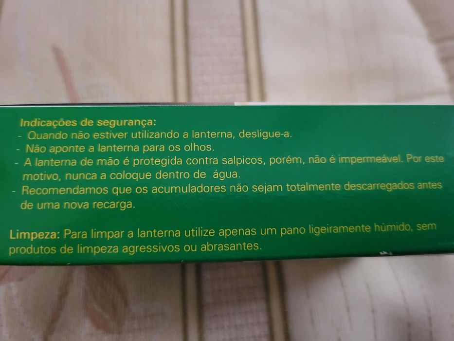 Lanterna Led sem pilha