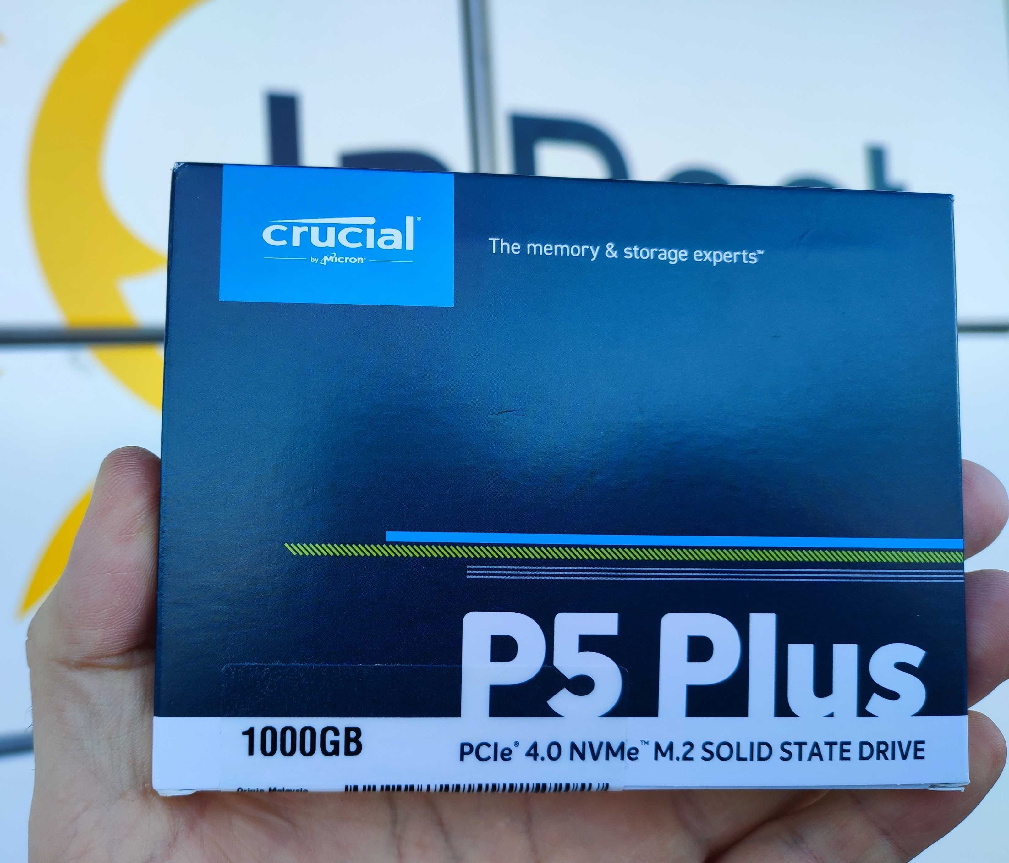 Nowy dysk SSD Crucial P5 Plus 1TB. M.2 NVMe, PCIe 4.0 gen. 4 x4.