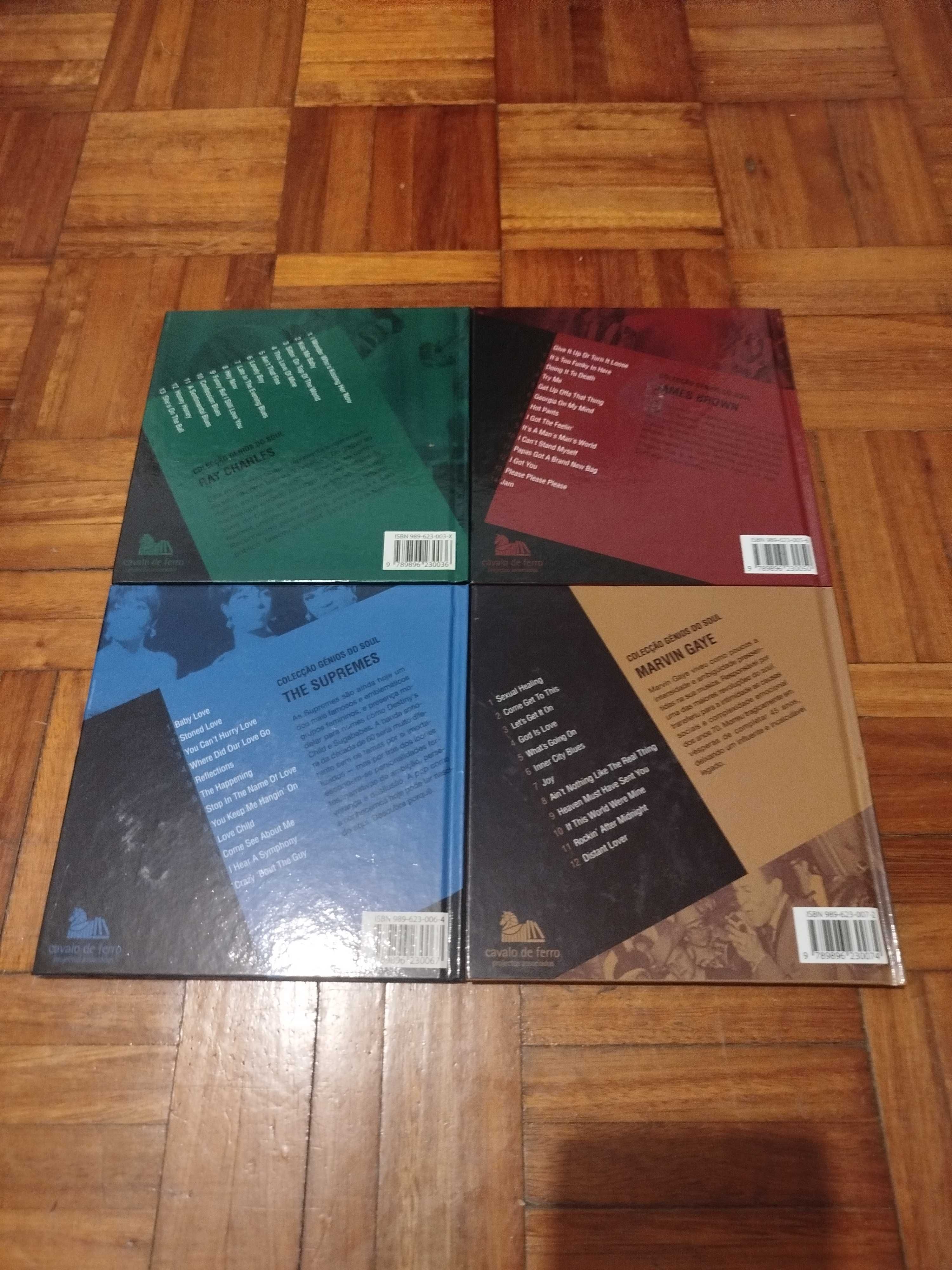 CD/Livro Coleção Génios do Soul Sábado