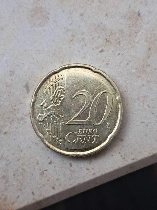 Moeda 20 cêntimos