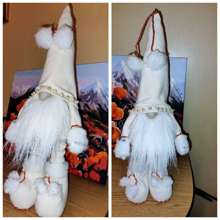 Гном новорічний святковий