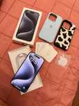 Apple iPhone 15 Pro - 256GB - Titânio Azul