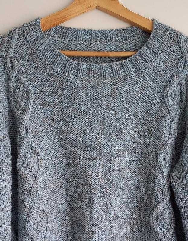 Меланжевий светр