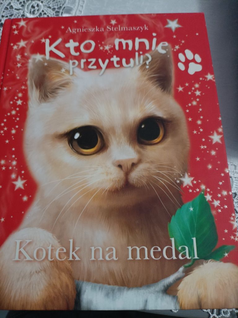 Książka dla dzieci Kotek na medal