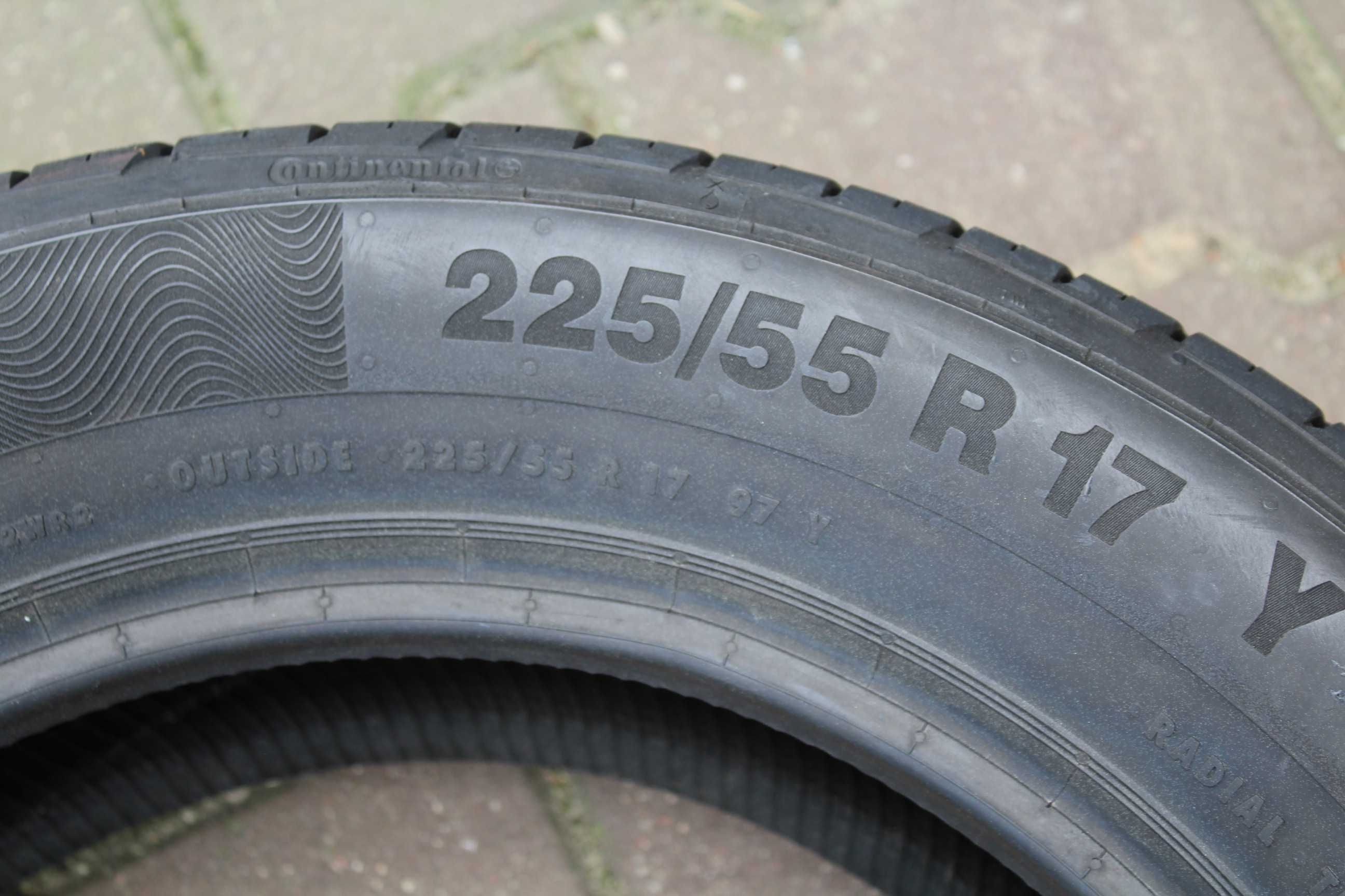 225 55 r17 Continental Premim Contact 5