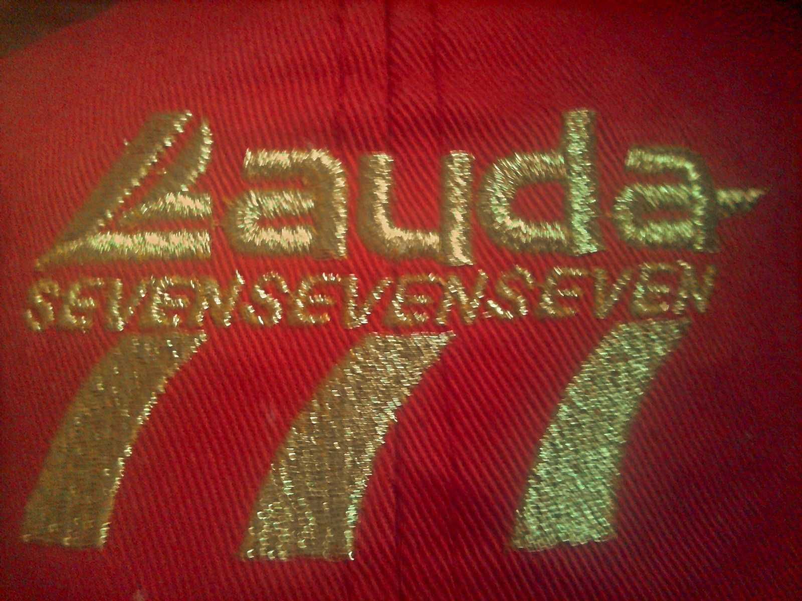 Коллекционная винтажная кепка бейсболка F-1 Niki Lauda Air 777