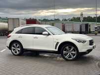 Infiniti QX70S 3.0d polski salon ZAMIANA biala perla