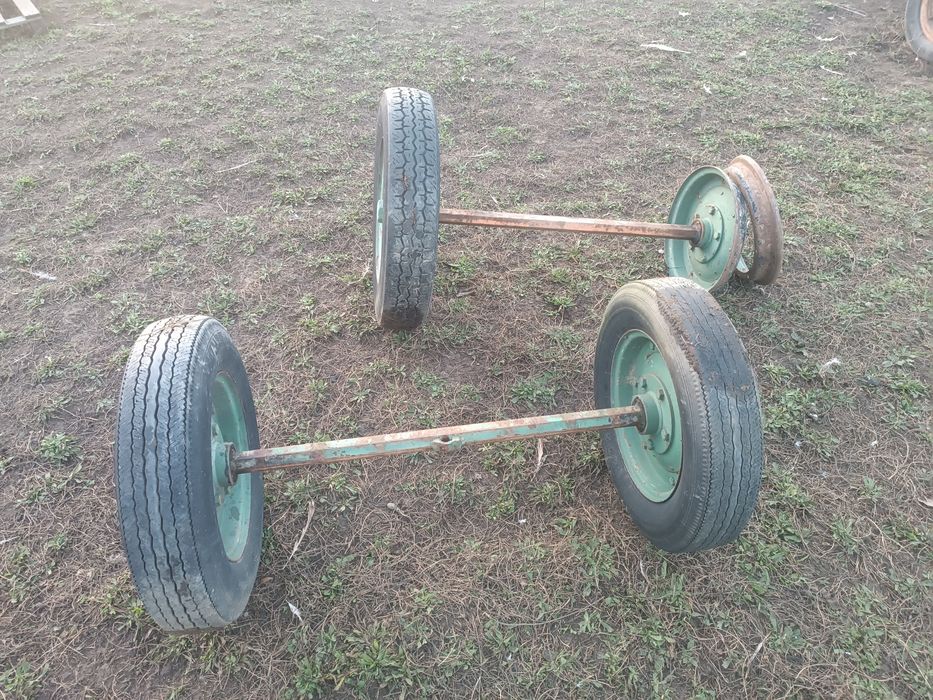 Osie do wozu komplet przód i tył