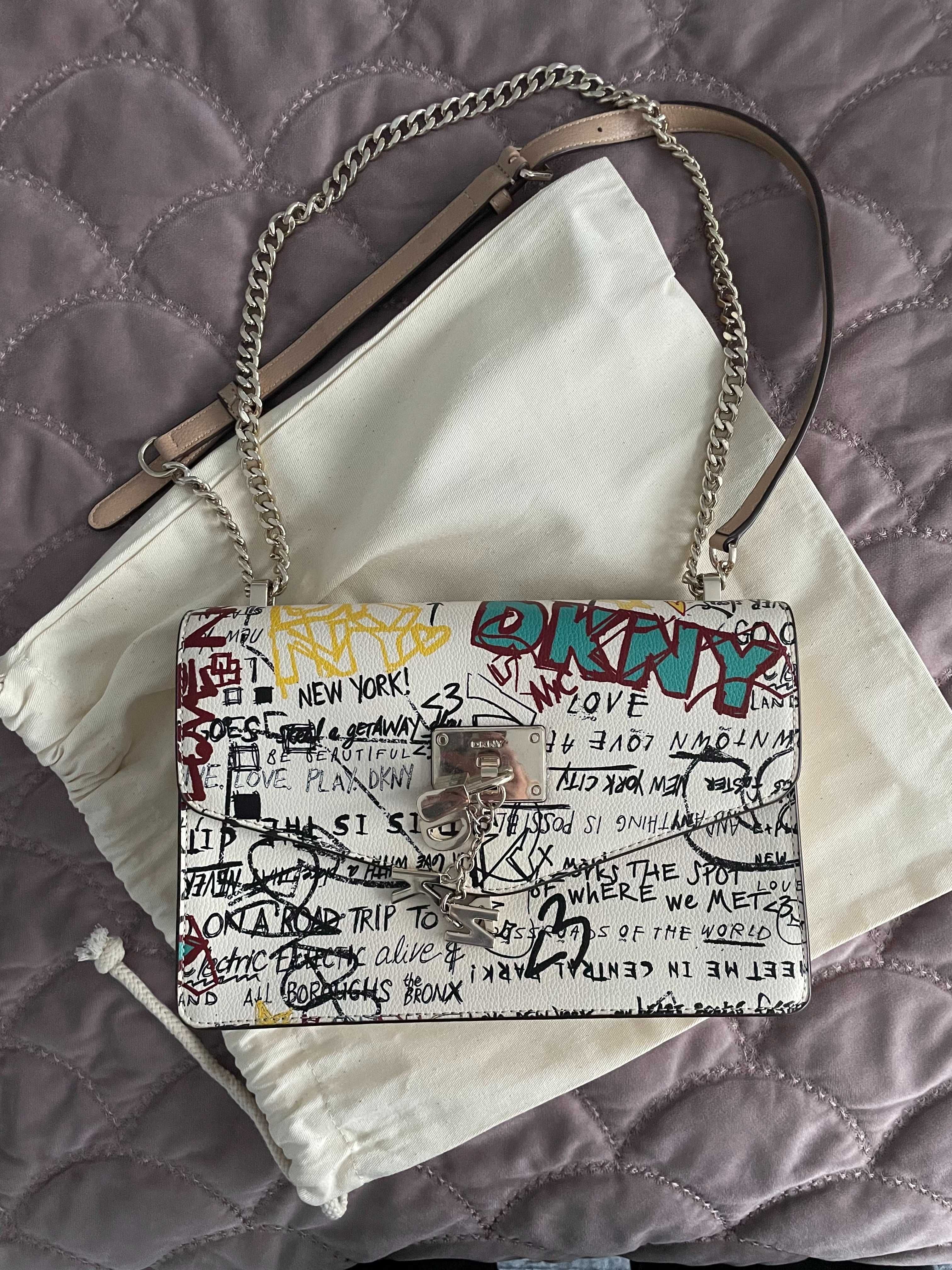 Сумка DKNY Elissa Crossbody Graffiti