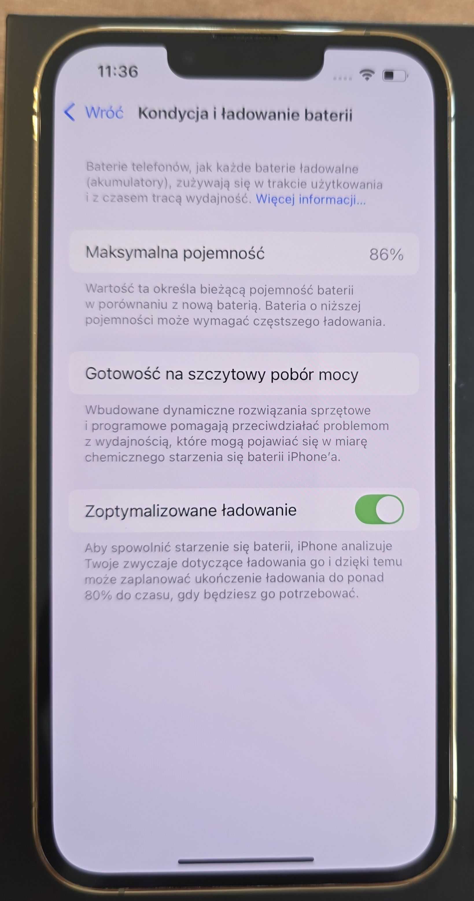 Apple iPhone 13 Pro 128GB Bardzo dobry stan Gwarancja Polecam