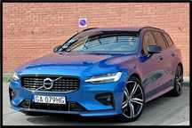 Volvo V60 1.wł.|Salon PL|R-Design|Panorama|Harman&Kardon|Four-C|Serwis w ASO