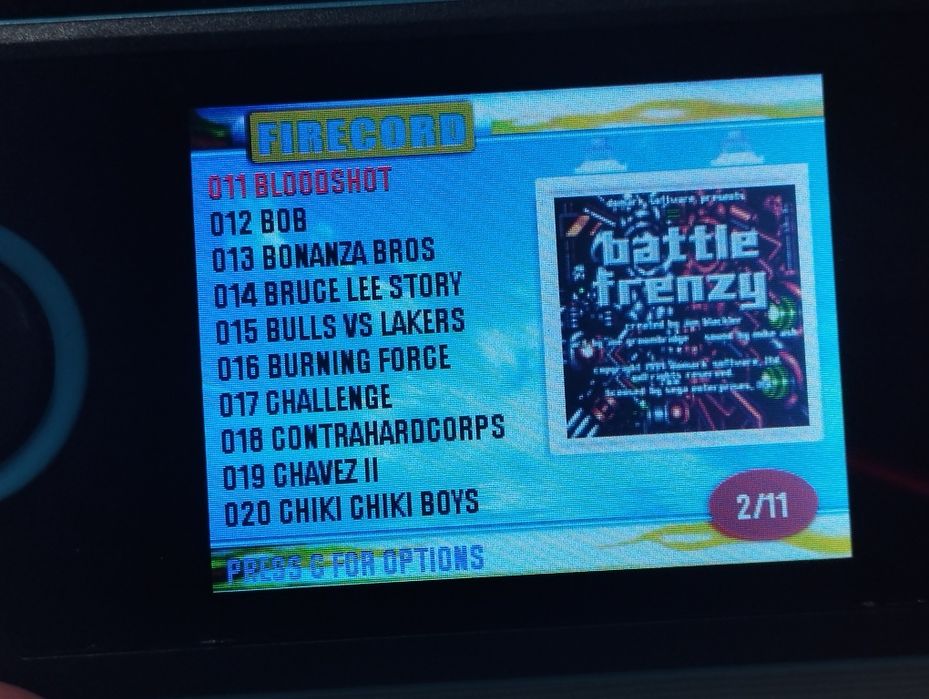 Consola Mega Drive portatil