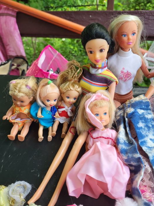 Продам кукли б/у Барби, Рапунцель