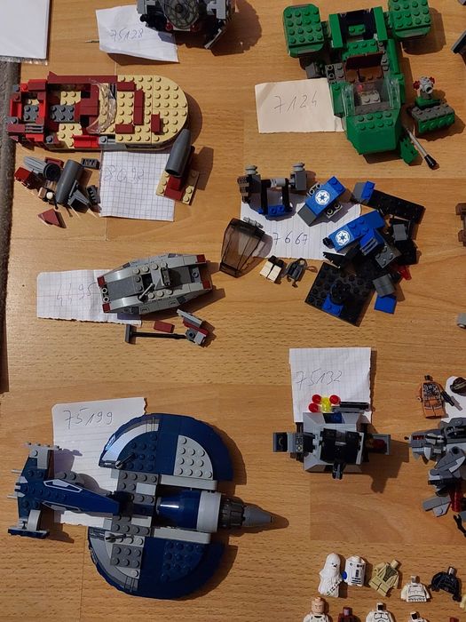 Lego star wars dużo