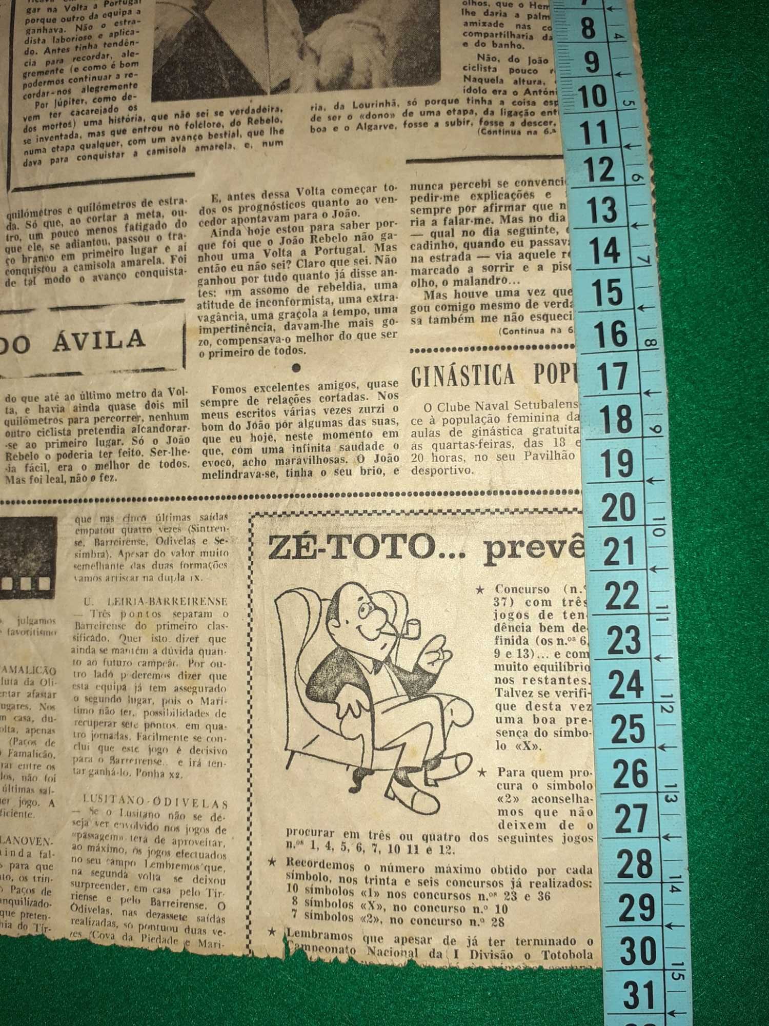 Caricatura de  jogadores de futebol Autor Francisco Zambujal