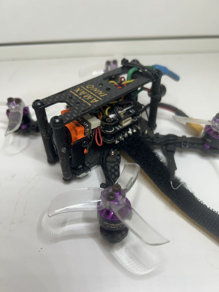 dron mini 120mm, FPV, hobby, latanie, Flysky