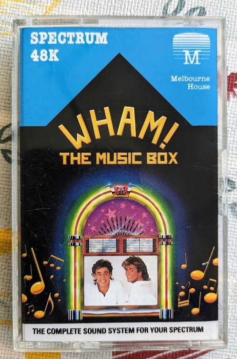 Jogo original ZX Spectrum - WHAM! THE MUSIC BOX (1985)