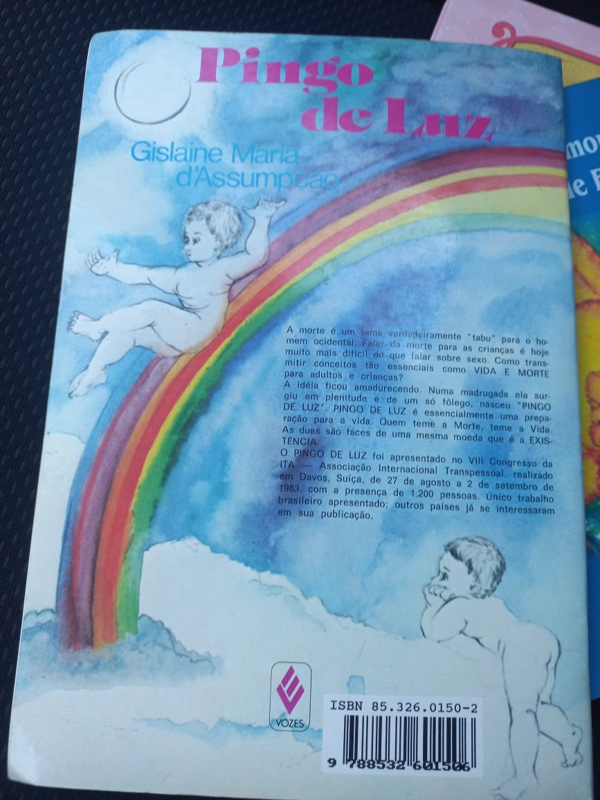 Apoio ao luto crianças - livro Pingo de Luz