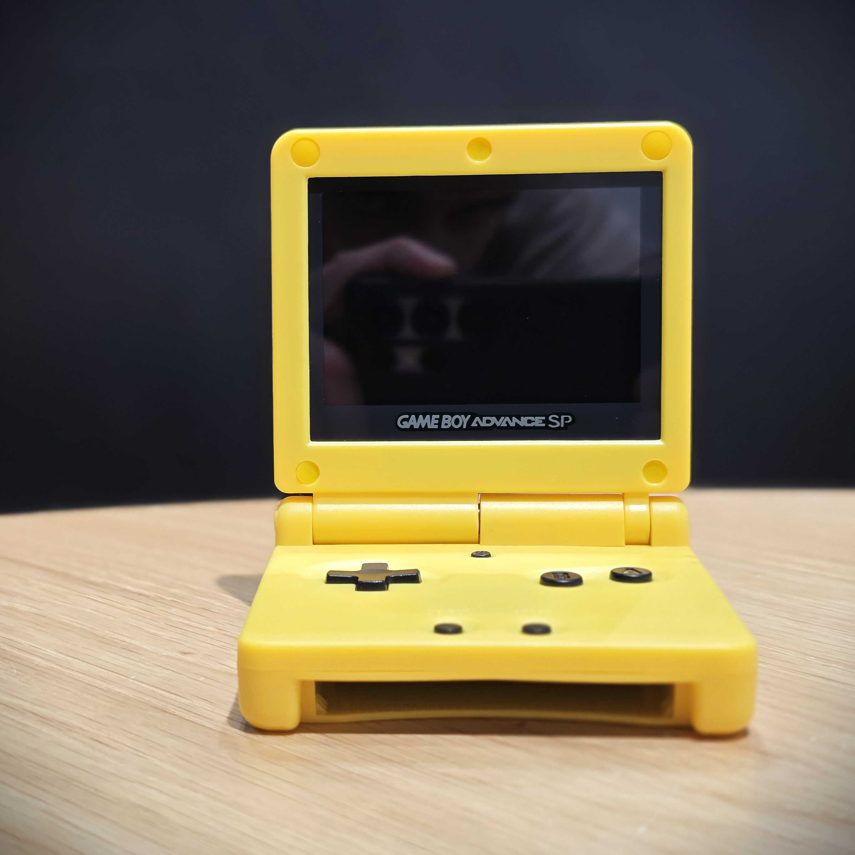 Nintendo Game Boy Advance SP AGS 101 Oryginał pokemon pikachu